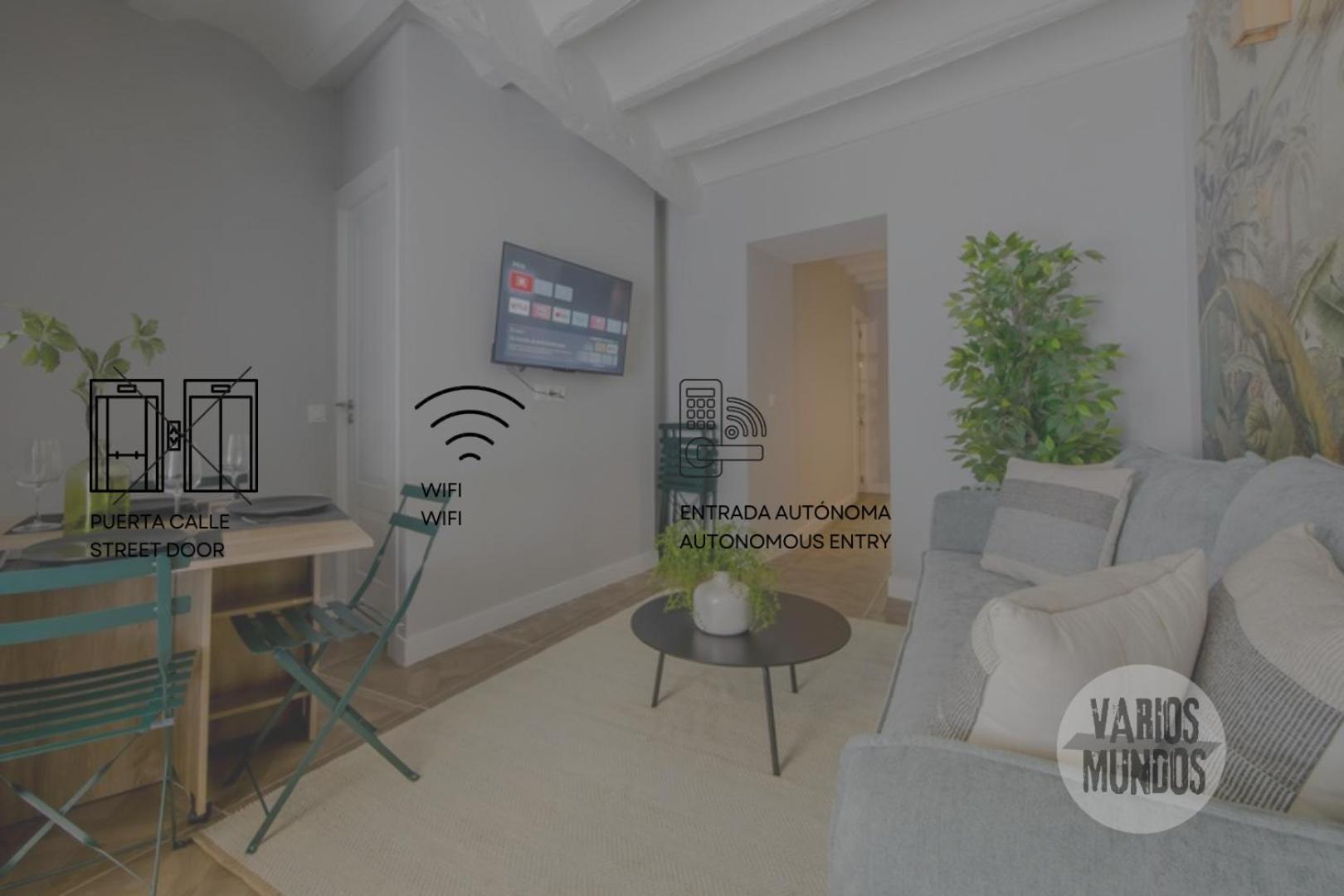 Confortable Apt Para 9Pax En El Centro De Madrid E3 Екстер'єр фото
